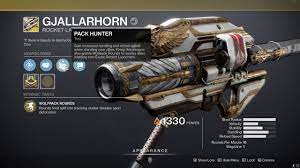 Destiny 2 Gjallarhorn - How to obtain the exotic weapon and Gjallarhorn Catalyst